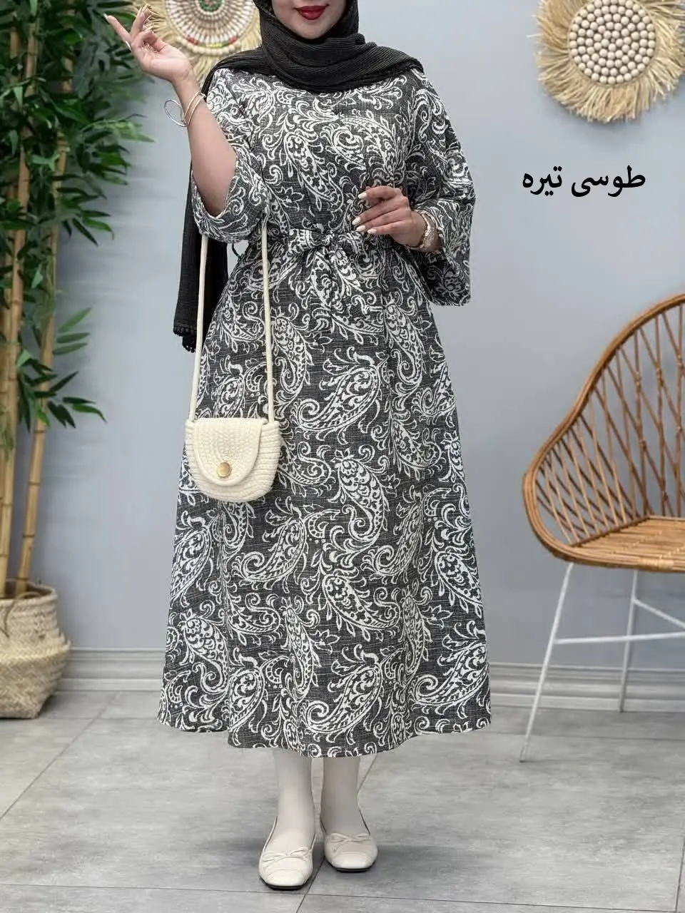 3445-مانتو کفتان کاملس